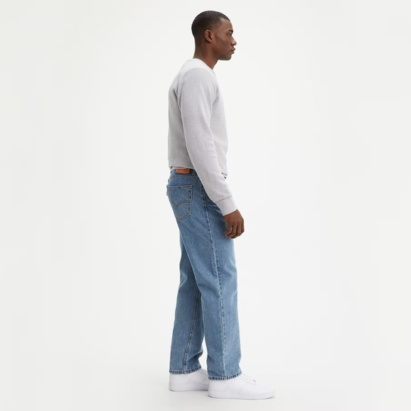 Levi’s 550 Relaxed Fit Men’s Jeans in Light Stonewash - Picture 3 of 11